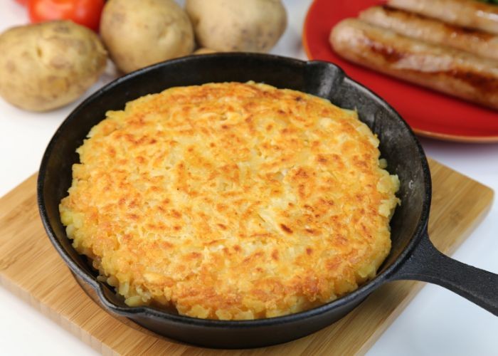Món ăn ngon Thụy Sĩ - Bánh khoai tây chiên Rösti