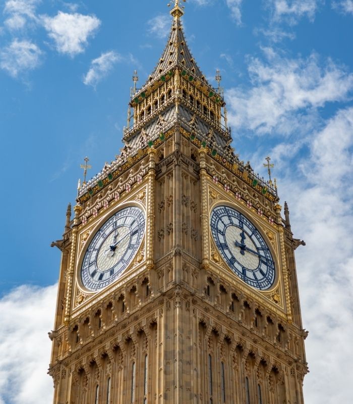 Kiến trúc Tháp đồng hồ Big Ben London