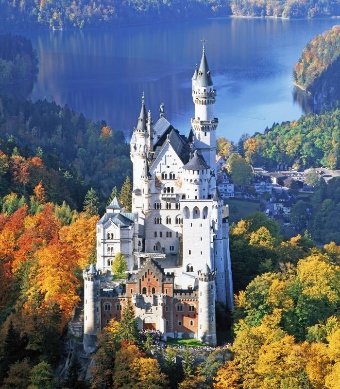 Thiết kế của Lâu đài Neuschwanstein Đức