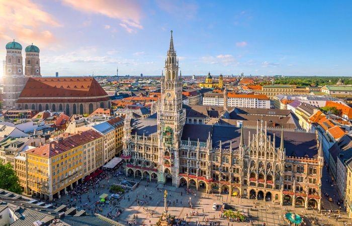 Thành phố Munich của nước Đức - địa điểm du lịch Đức