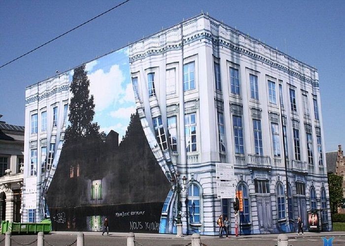 Viện bảo tàng Magritte hiện đại bậc nhất thế giới. - cảnh đẹp ở bỉ