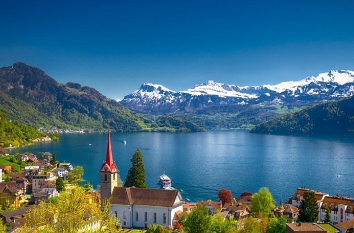Vẻ đẹp như tranh của thiên đường du lịch Lucerne, Thuỵ Sĩ -  địa điểm du lịch Thuỵ Sĩ