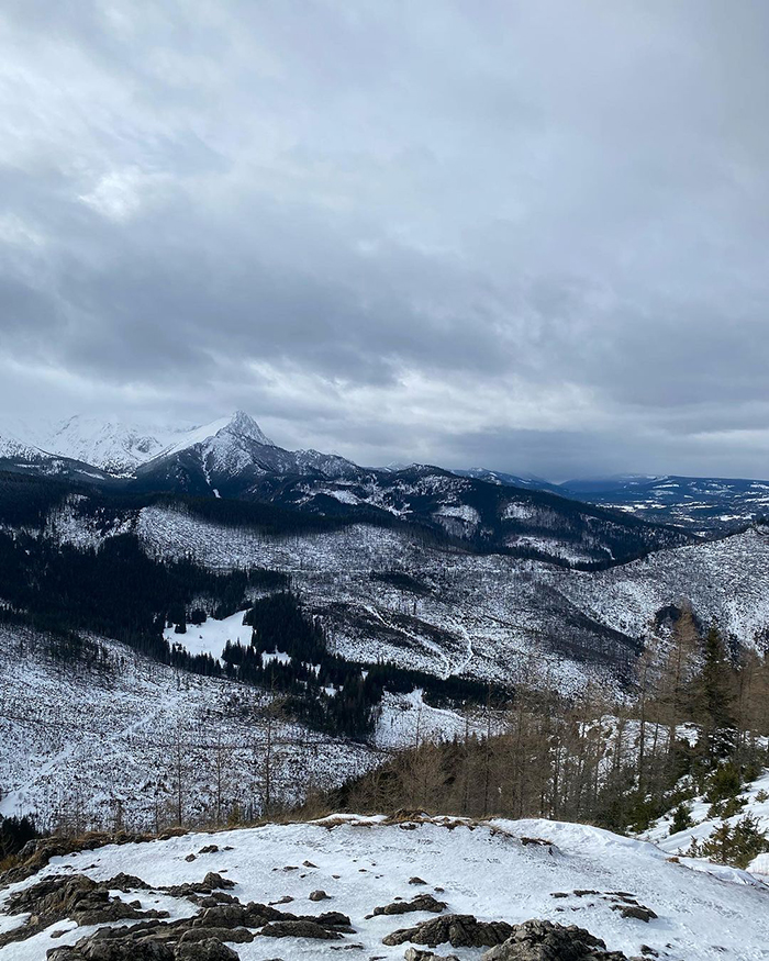 Dãy núi Tatra tại thị trấn Zakopane Ba Lan