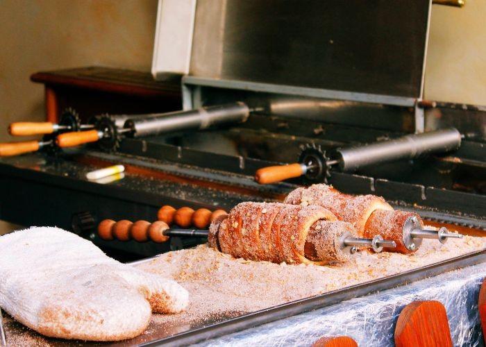Món ăn ngon tại Hungary Bánh ống khói