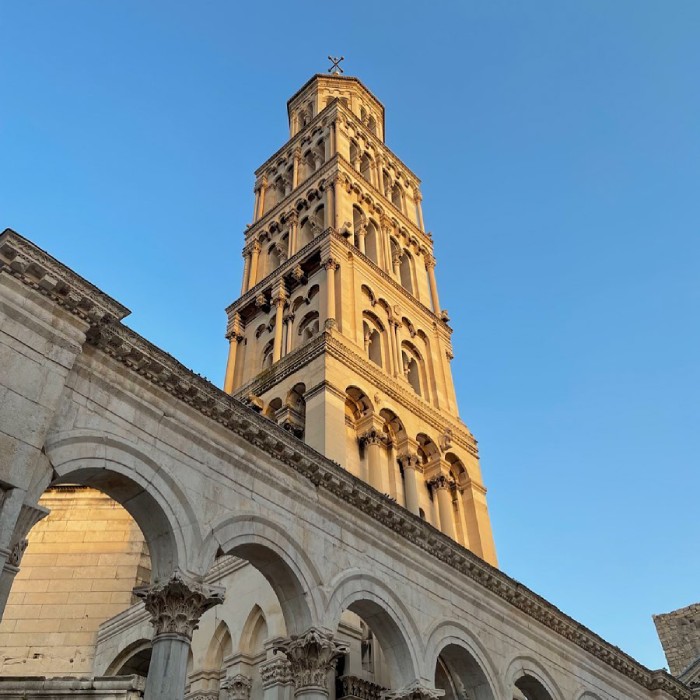 thành phố cổ Split Croatia thăm cung điện Diocletian