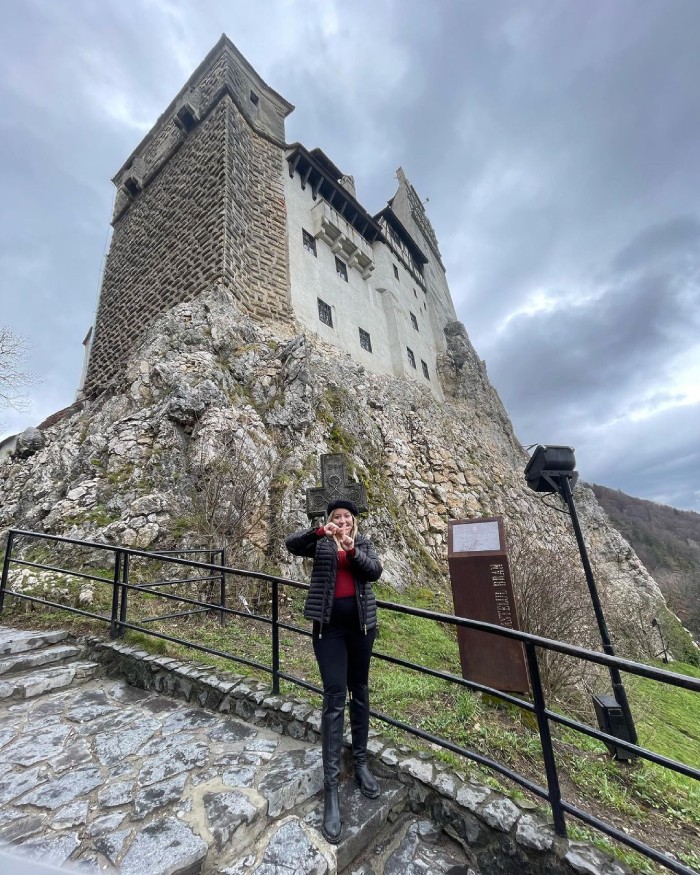 du lịch lâu đài Bran Romania