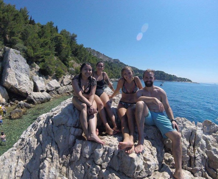 thành phố cổ Split Croatia sở hữu nhiều bãi biển