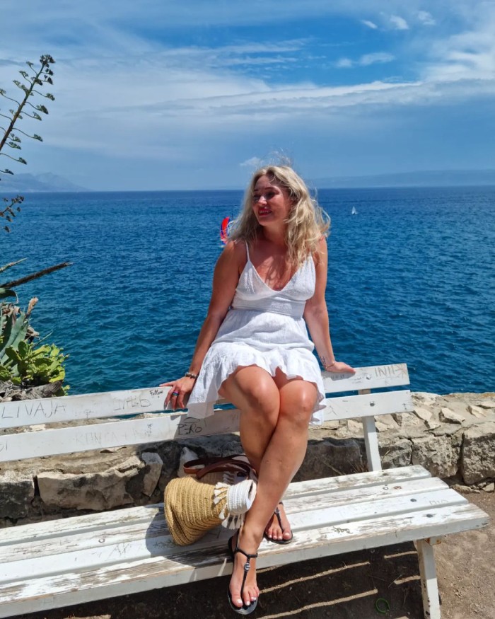 thành phố cổ Split Croatia với biển xanh