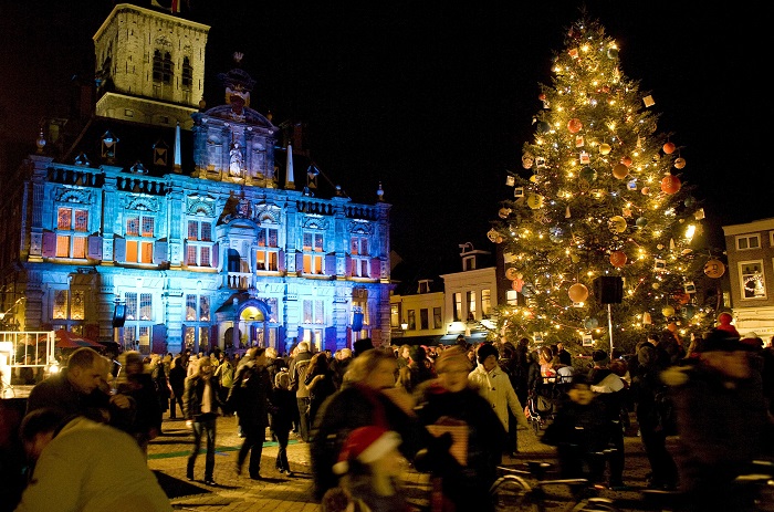 Delft - Markt địa điểm tốt nhất nên ghé thăm trong dịp Giáng sinh ở Hà Lan