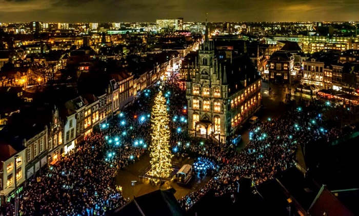 Gouda địa điểm tốt nhất nên ghé thăm trong dịp Giáng sinh ở Hà Lan