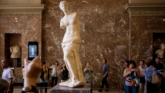 Bảo tàng Louvre - những kiệt tác nghệ thuật của nhân loại:Venus de Milo