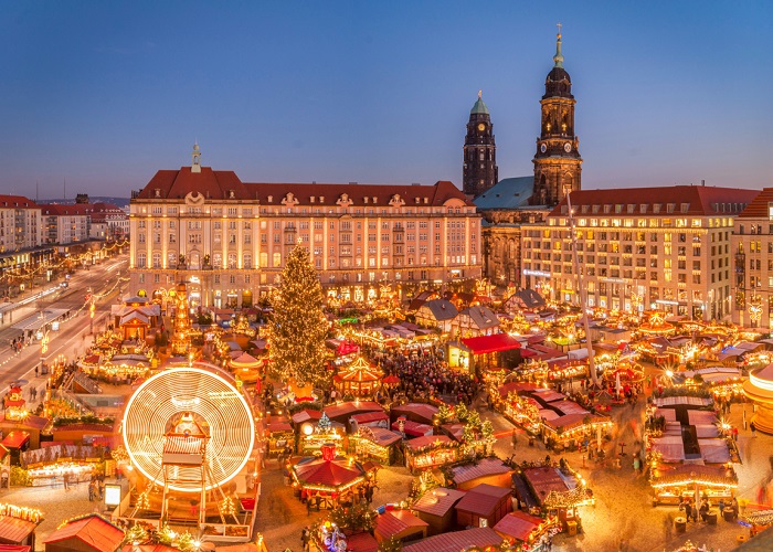 Chợ Giáng sinh Dresden: chợ Giáng sinh ở Đức đẹp nhất mà bạn không thể bỏ qua