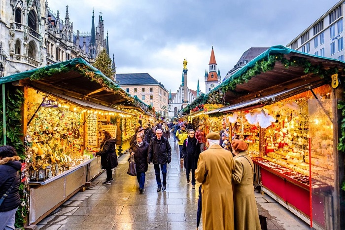 Chợ Giáng sinh Munich: chợ Giáng sinh ở Đức đẹp nhất mà bạn không thể bỏ qua