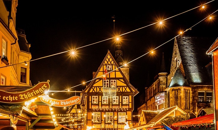 Chợ Giáng sinh Quedlinburg: chợ Giáng sinh ở Đức đẹp nhất mà bạn không thể bỏ qua