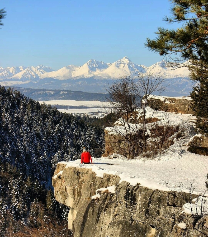 Dãy núi Tatra Ba Lan - Khung cảnh từ trên cao tại hẻm núi Prielom Hornádu