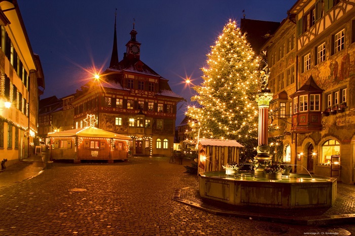  Stein am Rhein địa điểm đón Giáng sinh ở Thụy Sĩ đẹp nhất dành kỳ nghỉ của bạn