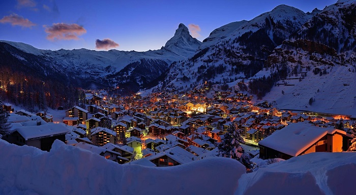  Zermatt địa điểm đón Giáng sinh ở Thụy Sĩ đẹp nhất dành kỳ nghỉ của bạn