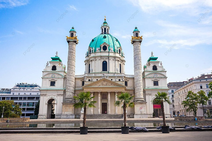 Nhà thờ thánh Charles là điểm đến không thể bỏ qua khi du lịch Vienna Áo