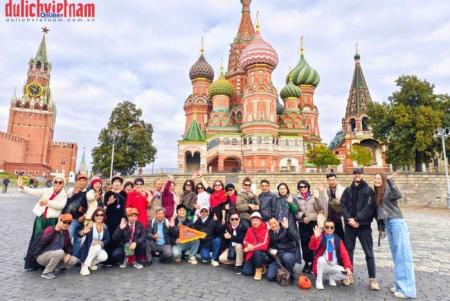 Review tour du lịch Nga hot nhất hiện nay: Hành trình Moscow - St. Petersburg trọn gói