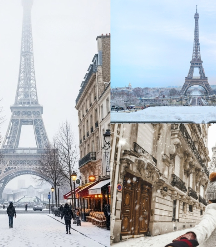 Khung cảnh mùa đông lãng mạn của nước Pháp