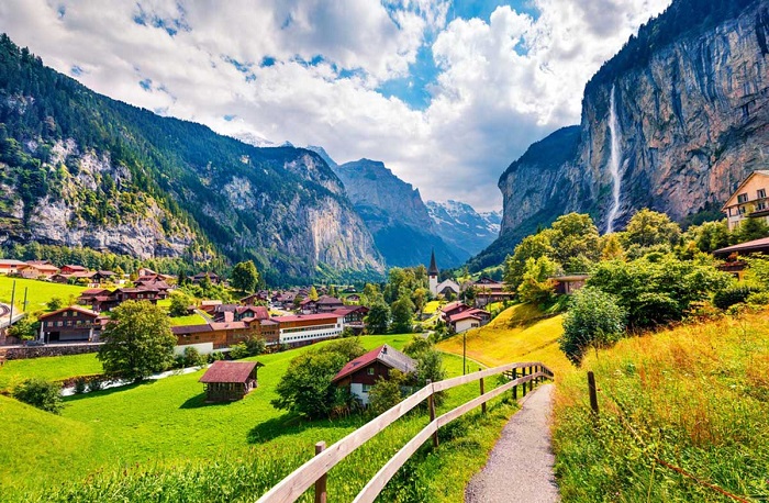 Làng Grindelwald Thụy Sĩ 