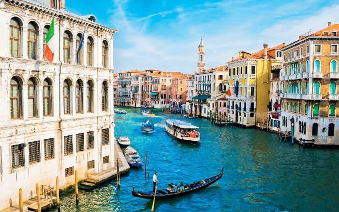 Thành phố nước Venice luôn có nét mộng mơ, lãng mạn