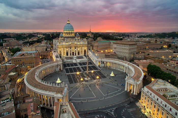 Thành Vatican là quốc gia độc lập ngay trong Thủ đô Rome