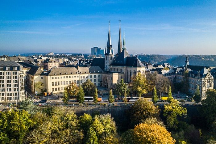 Nhà thờ Đức Bà Notre-Dame là nhà thờ duy nhất tại Luxembourg