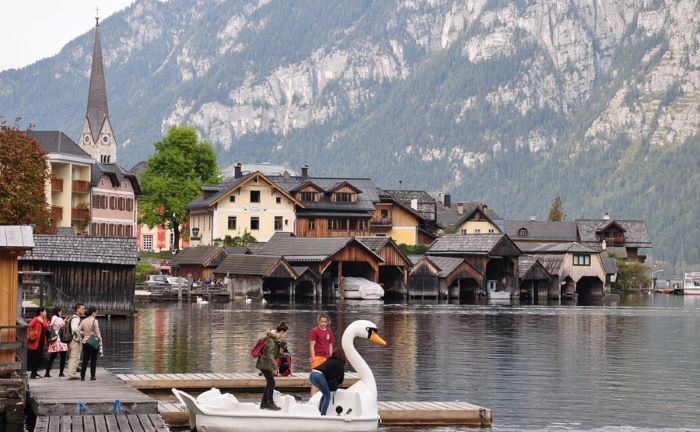 Nét cổ kính của thời gian luôn là điểm thú vị ở thị trấn Hallstatt