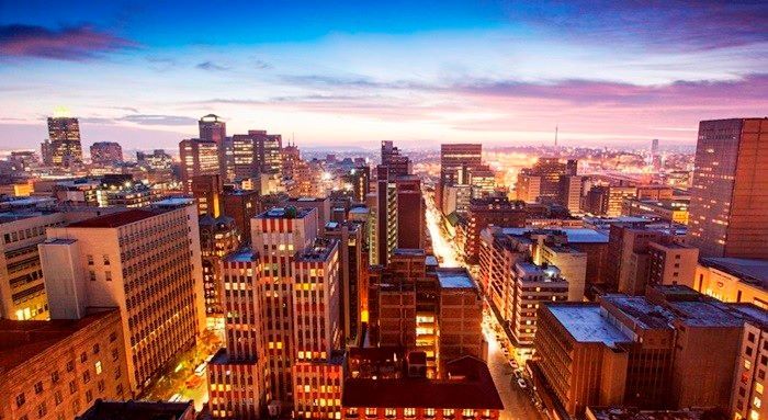 Johannesburg là thành phố vàng rất nổi tiếng