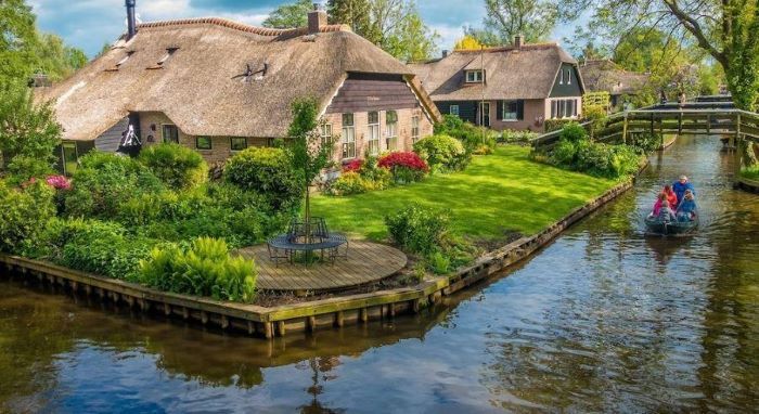 Làng Giethoorn có vẻ đẹp như truyện cổ tích