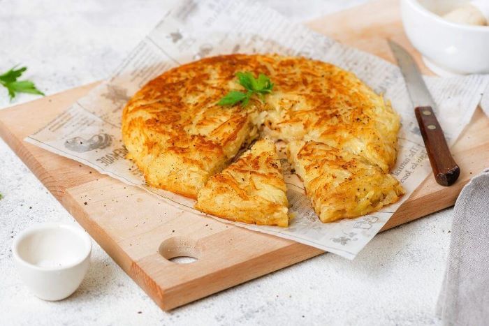 Đặc sản Rosti ở Thụy Sĩ