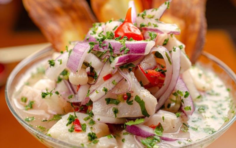 Gỏi cá Ceviche