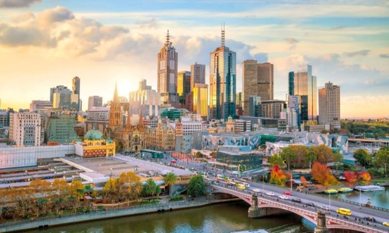 Vẻ đẹp yên bình ở thành phố Melbourne