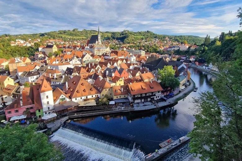 Phố cổ Český Krumlov