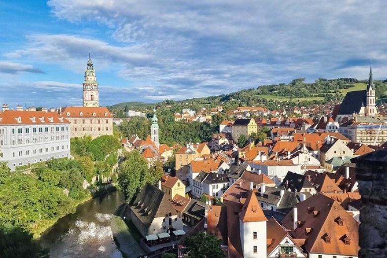 Phố cổ Český Krumlov